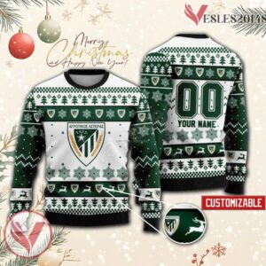 Agrotikos Asteras Custom Ugly Christmas Sweater, Unique Gift For Fans - Vesles2014s