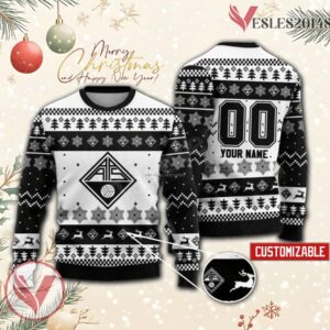 Aguas Santas Milaneza Handball Custom Ugly Christmas Sweater, Unique Gift For Fans - Vesles2014s