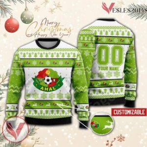 Ahal FC Custom Ugly Christmas Sweater, Unique Gift For Fans - Vesles2014s