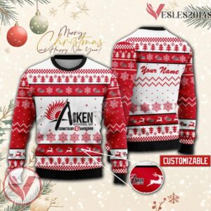 Aiken School of Cosmetology and Barbering Custom Ugly Christmas Sweater, Unique Gift For Fans - Vesles2014s