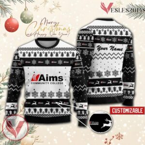 Aims Community College Custom Ugly Christmas Sweater, Unique Gift For Fans - Vesles2014s