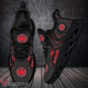 Air Canada Logo Custom Shoes, Best Running Shoes For Fans - Vesles2014S