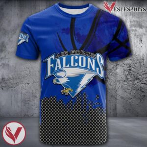 Air Force Falcons Basketball Grunge Pattern Unique Personalized T Shirts - Vesles2014S
