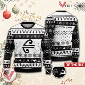 Air New Zealand Personalized Logo Ugly Christmas Sweater, Unique Gift For Fans - Vesles2014s