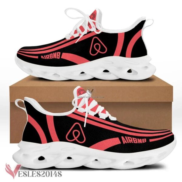 Airbnb Logo Custom Shoes Style 1, Best Running Shoes For Fans - Vesles2014S 1