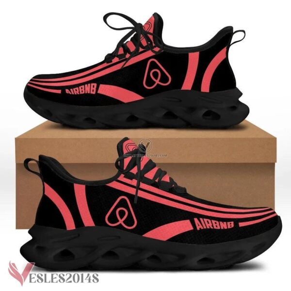 Airbnb Logo Custom Shoes Style 1, Best Running Shoes For Fans - Vesles2014S