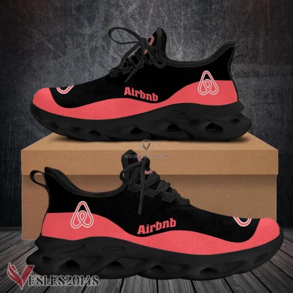 Airbnb Logo Custom Shoes Style 2, Best Running Shoes For Fans - Vesles2014S