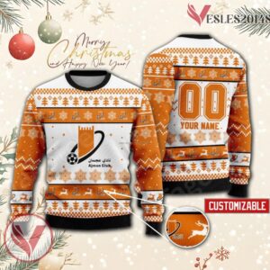 Ajman Club Custom Ugly Christmas Sweater, Unique Gift For Fans - Vesles2014s