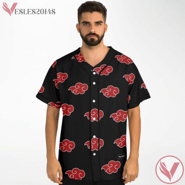 Akatsuki Bloody Cloud Baseball Jersey - Vesles2014s 2