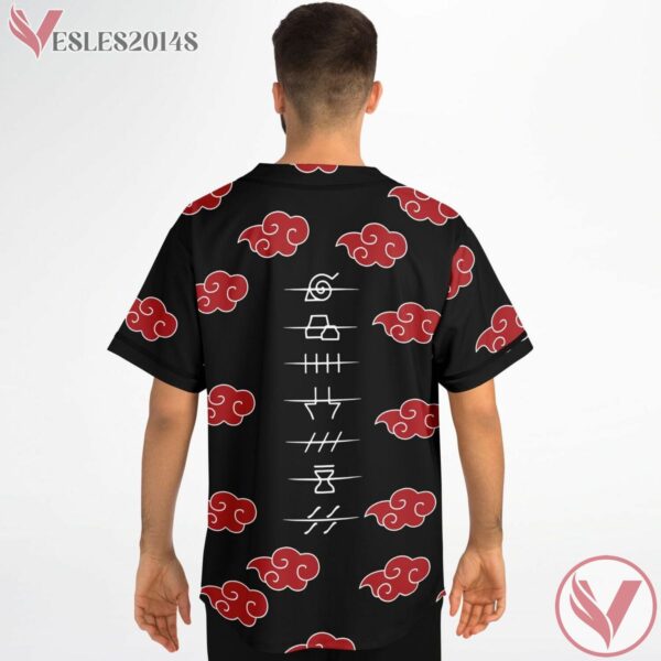 Akatsuki Bloody Cloud Baseball Jersey - Vesles2014s 3