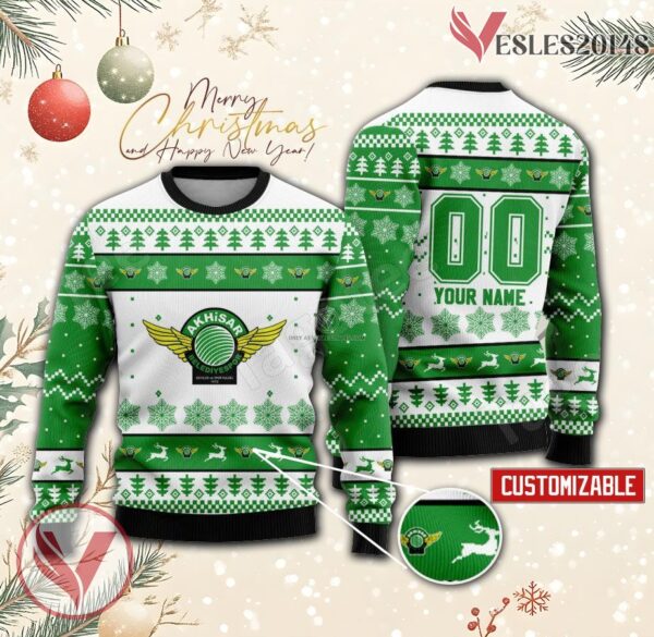 Akhisarspor Custom Ugly Christmas Sweater, Unique Gift For Fans - Vesles2014s