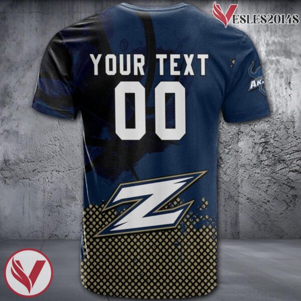 Akron Zips Basketball Grunge Pattern Unique Personalized T Shirts - Vesles2014S 1