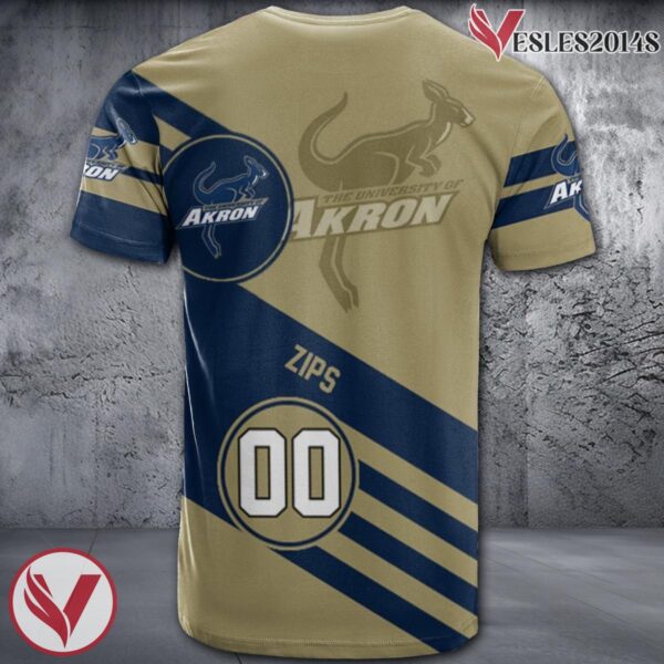 Akron Zips Logo Custom NCAA Shirt, Unique Sport Gifts For Fans - Vesles2014s 1