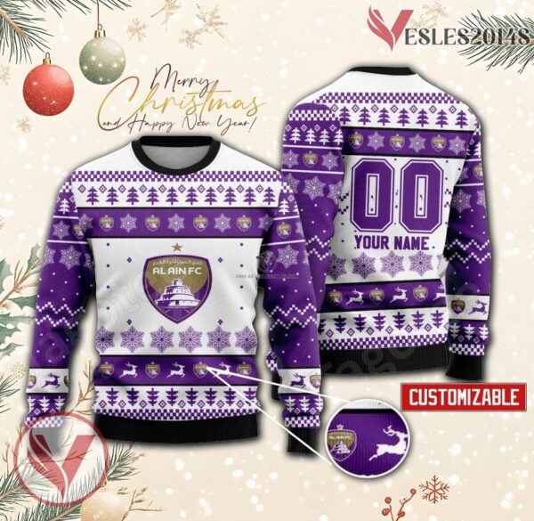 Al Ain Custom Ugly Christmas Sweater, Unique Gift For Fans - Vesles2014s