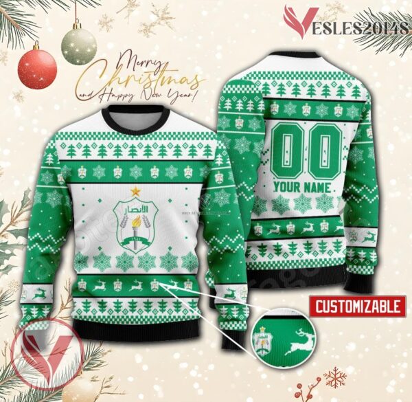 Al Ansar Custom Ugly Christmas Sweater, Unique Gift For Fans - Vesles2014s