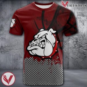 Alabama A&M Bulldogs Basketball Grunge Pattern Unique Personalized T Shirts - Vesles2014S
