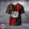 Alabama A&M Bulldogs NCAA With Red Poppy Flower 3D Shirt, Unique Gift For Fans - Vesles2014S