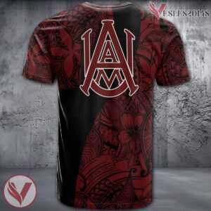 Alabama A&M Bulldogs Polynesian Pattern Shirt, Unique Sport Gifts For Fans - Vesles2014s 1