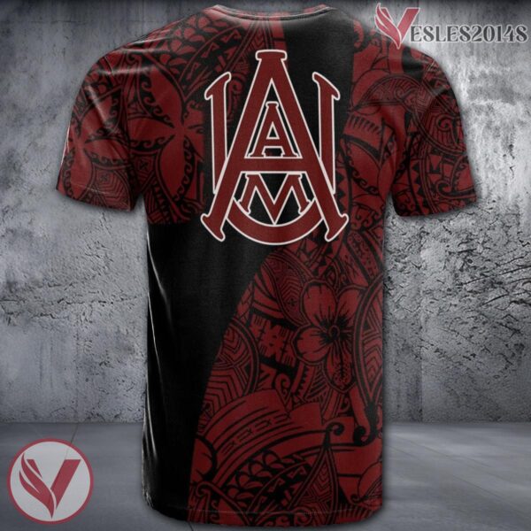 Alabama A&M Bulldogs Polynesian Pattern Shirt, Unique Sport Gifts For Fans - Vesles2014s 1
