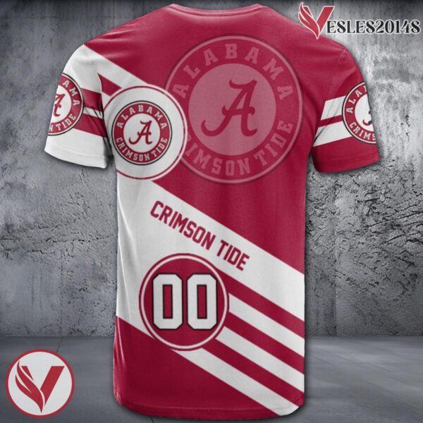 Alabama Crimson Tide Logo Custom NCAA Shirt, Unique Sport Gifts For Fans - Vesles2014s 1