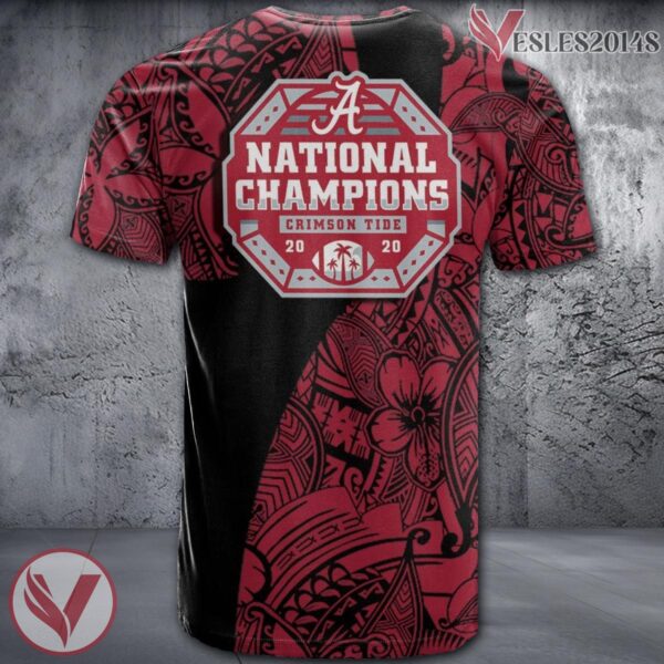 Alabama Crimson Tide Polynesian Pattern Shirt, Unique Sport Gifts For Fans - Vesles2014s 1