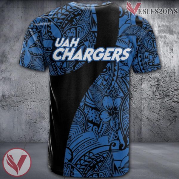 Alabama Huntsville Chargers Polynesian Pattern Shirt, Unique Sport Gifts For Fans - Vesles2014s 1