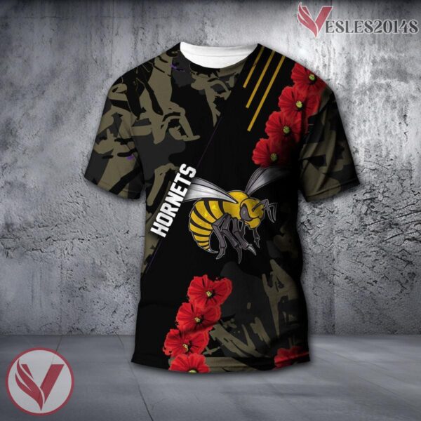 Alabama State Hornets NCAA With Red Poppy Flower 3D Shirt, Unique Gift For Fans - Vesles2014S
