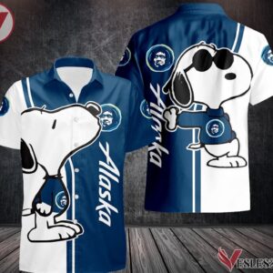 Alaska Airlines Uniform Custom Clothes, Unique Gifts For Employee - Vesles2014s