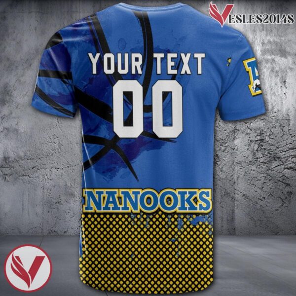 Alaska Nanooks Basketball Grunge Pattern Unique Personalized T Shirts - Vesles2014S 1
