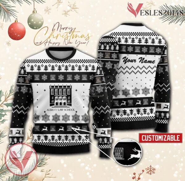 Albany Law School Custom Ugly Christmas Sweater, Unique Gift For Fans - Vesles2014s
