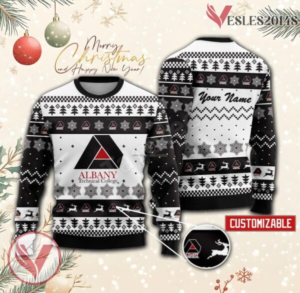Albany Technical College Custom Ugly Christmas Sweater, Unique Gift For Fans - Vesles2014s