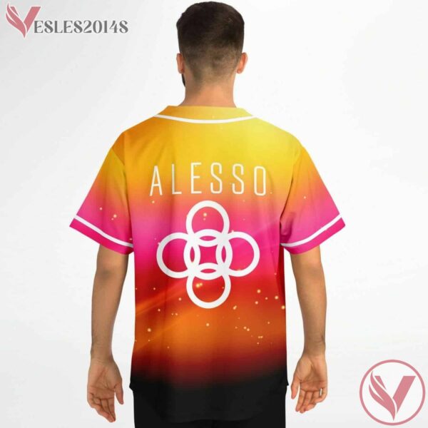 Alesso Logo Baseball Jersey - Vesles2014s 3