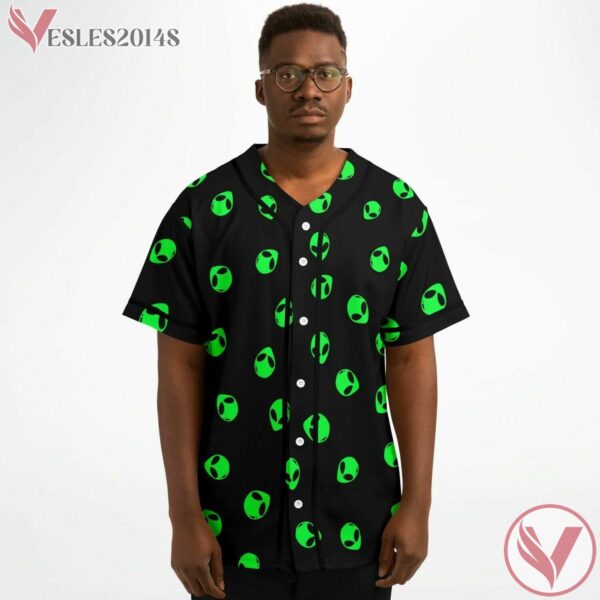 Alien Face Straight Outta Area 51 Baseball Jersey - Vesles2014s 2