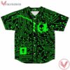 Alienator Green Circut Board Baseball Jersey - Vesles2014s