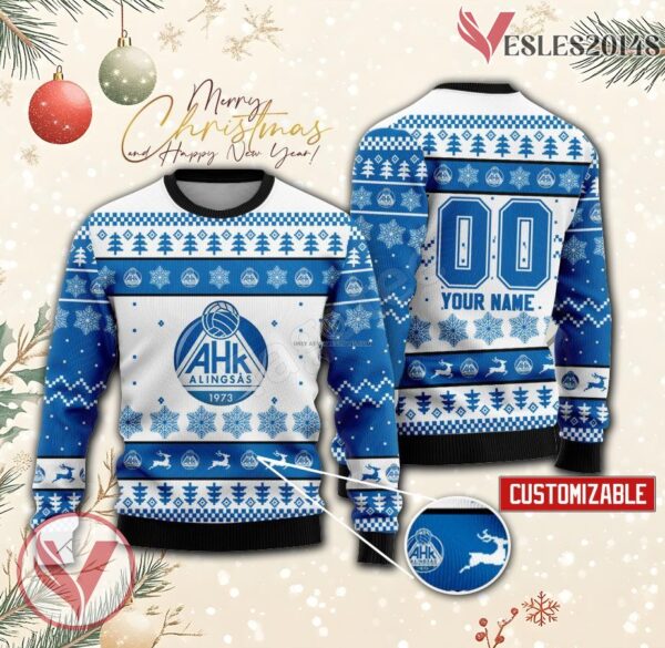 Alingsås HK Handball Custom Ugly Christmas Sweater, Unique Gift For Fans - Vesles2014s