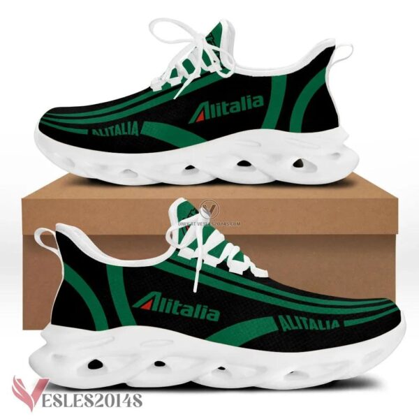 Alitalia Logo Custom Shoes, Best Running Shoes For Fans - Vesles2014S 1