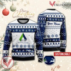 Allegany College of Maryland Custom Ugly Christmas Sweater, Unique Gift For Fans - Vesles2014s