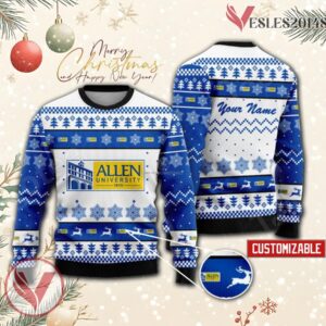 Allen University Custom Ugly Christmas Sweater, Unique Gift For Fans - Vesles2014s