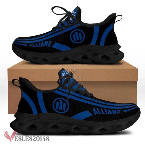 Allianz Logo Custom Shoes Style 1, Best Running Shoes For Fans - Vesles2014S