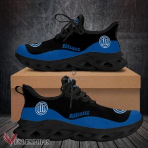 Allianz Logo Custom Shoes Style 2, Best Running Shoes For Fans - Vesles2014S