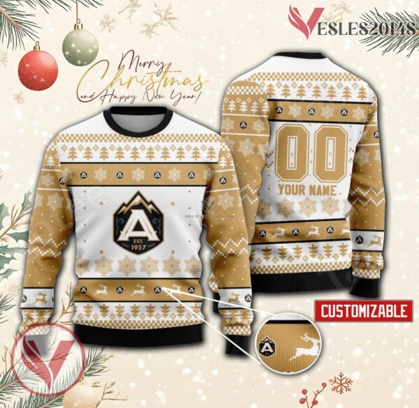 Almaty Hockey Custom Ugly Christmas Sweater, Unique Gift For Fans - Vesles2014s