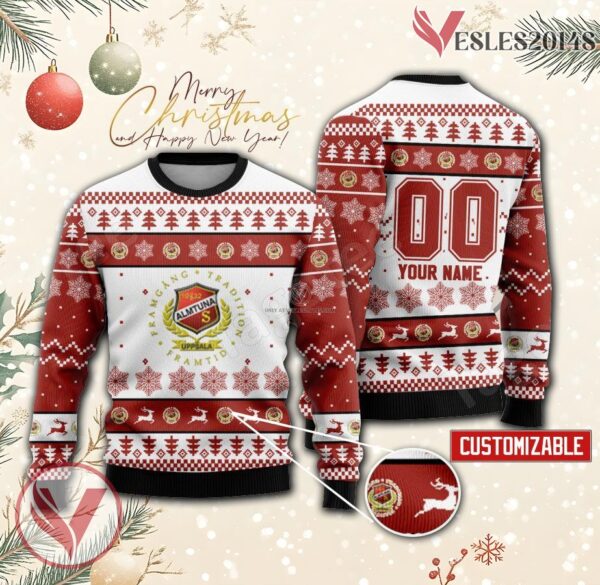 Almtuna Hockey Custom Ugly Christmas Sweater, Unique Gift For Fans - Vesles2014s