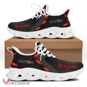 Alstom Logo Custom Shoes, Best Running Shoes For Fans - Vesles2014S 1