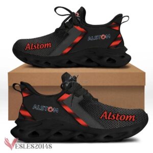 Alstom Logo Custom Shoes, Best Running Shoes For Fans - Vesles2014S