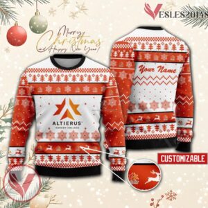 Altierus Career College Custom Ugly Christmas Sweater, Unique Gift For Fans - Vesles2014s