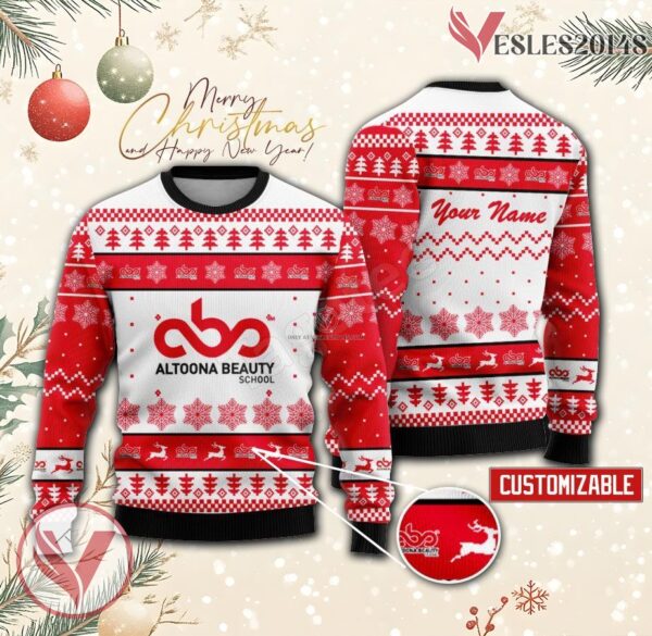 Altoona Beauty School Inc Custom Ugly Christmas Sweater, Unique Gift For Fans - Vesles2014s