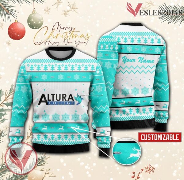 Altura College Custom Ugly Christmas Sweater, Unique Gift For Fans - Vesles2014s