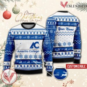 Amarillo College Custom Ugly Christmas Sweater, Unique Gift For Fans - Vesles2014s
