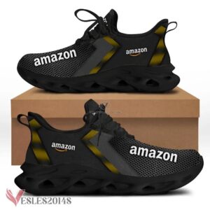 Amazon Logo Custom Shoes, Best Running Shoes For Fans - Vesles2014S