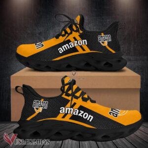 Amazon.com Logo Custom Shoes, Best Running Shoes For Fans - Vesles2014S
